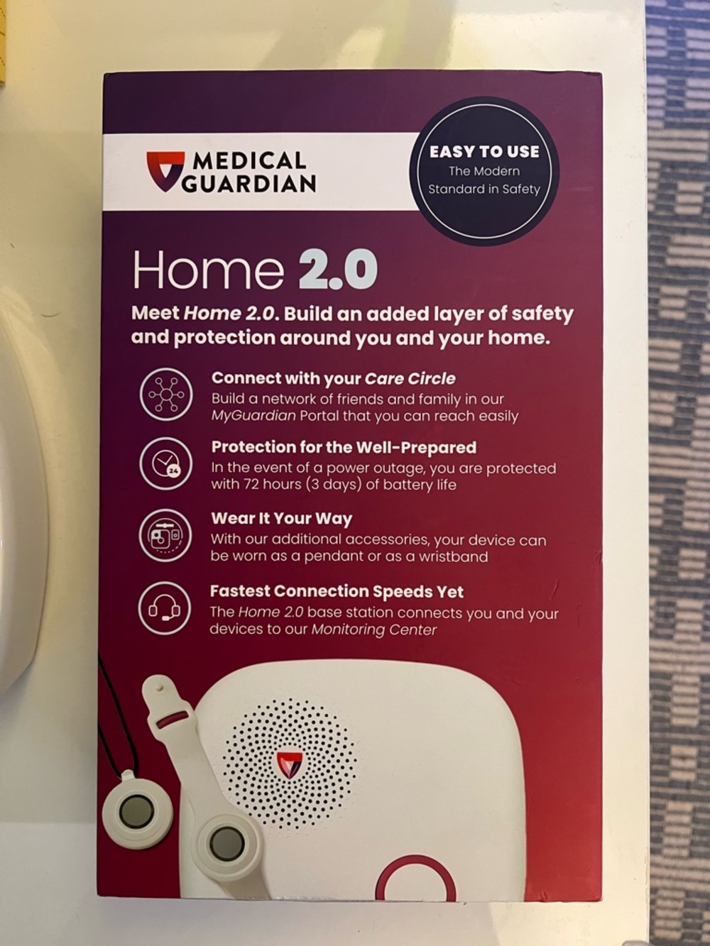 Medical Guardian Home 2.0 medical alert system NEW